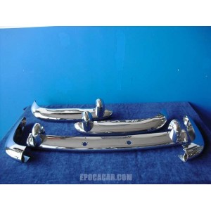 FULL CHROME KIT BUMPER WITH SUPPORTS (4) NOT INOX !