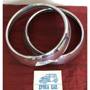 HEADLAMP RINGS IN ALUMINIUM PAIR GIULIETTA SZ