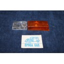 GIULIA 1°S.   PLASTICHE BICOLORI (2 PZ) PER FANALINI ANTERIORI  P.V. (TIPO CARELLO)  