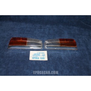 GIULIA 2°S.   PAIR BICOLORED LENSES FOR REAR LIGHTS   P.V.
