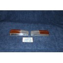 GIULIA 2°S.   PAIR BICOLORED LENSES FOR FRONT LIGHTS   ALTISSIMO