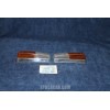GIULIA 2°S.   PAIR BICOLORED LENSES FOR FRONT LIGHTS   ALTISSIMO