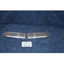 GT 2°S.   COPPIA PLASTICHE BIANCHE PER FANALINI ANT.   CARELLO