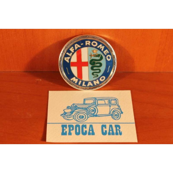 STEMMA ALFA ROMEO MILANO “plastica” FINO AL 1961 - Epoca Car