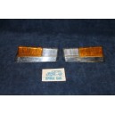 1750 SEDAN 2°S.-2000   PAIR BICOLORED LENSES FOR FRONT LIGHTS (FAIR CONDITION)   VERALUX