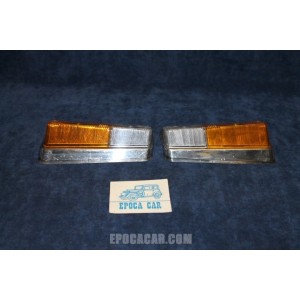 1750 SEDAN 2°S.-2000   PAIR BICOLORED LENSES FOR FRONT LIGHTS (FAIR CONDITION)   VERALUX