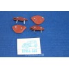 REPAIR LEATHER FRONT BONNET 4 MARCE (4 PZ.)