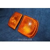 ALFASUD 3° S.   PAIR ORANGE FRONT LIGHTS   CARELLO