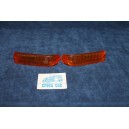 ALFASUD   PAIR ORANGE LENSES FOR FRONT LIGHTS   CARELLO