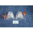 REGATA ( FROM 1987)   PAIR CLEAR LENSES FOR FRONT LIGHTS   VERALUX