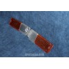 132   PAIR BICOLORED LENSES FOR FRONT LIGHTS   P.V.