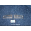 132   PAIR CLEAR LENSES FOR FRONT LIGHTS   STARS