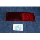 132 2°S.  PLASTICA ROSSA PER FANALINO POST. DX   LEART