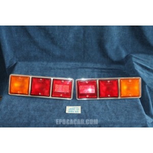 132 1°S.   PAIR REAR TAIL LIGHTS   ARIC ( LENSES VERALUX )