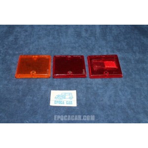 132 1°S.   LENSES ( 3 PIECES ) FOR REAR LEFT TAIL LIGHT   STARS