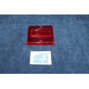 132 1°S.   PLASTICA ROSSA CON CATARIFRANGENTE PER FANALINO POST. SX.   CATALUX