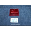 132 1°S.   PLASTICA ROSSA CON CATARIFRANGENTE PER FANALINO POST. SX.   CATALUX