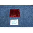 132 1°S.   RED LENS FOR REAR LEFT TAIL LIGHT   ALTISSIMO