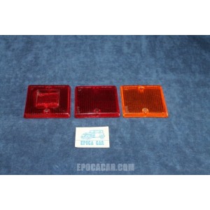 132 1°S.   LENSES ( 3 PIECES ) FOR REAR RIGHT TAIL LIGHT   STARS