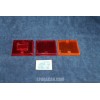 132 1°S.   LENSES ( 3 PIECES ) FOR REAR RIGHT TAIL LIGHT   STARS