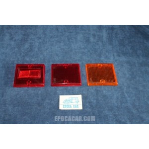 132 1°S.   LENSES ( 3 PIECES ) FOR REAR RIGHT TAIL LIGHT   ALTISSIMO