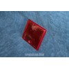 132 1°S.   RED LENS FOR REAR LEFT TAIL LIGHT   VERALUX