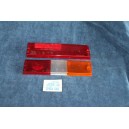 131 L-CL-SUPERMIRAFIORI   LENSES (2 PIECES) FOR REAR RIGHT TAIL LIGHT   SIEM