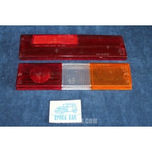 131 L-CL-SUPERMIRAFIORI   LENSES ( 2 PIECES ) FOR REAR RIGHT TAIL LIGHT   OLSA
