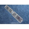 131   PAIR LENSES FOR FRONT LIGHTS   STARS