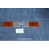 131   PAIR BICOLORED LENSES FOR FRONT LIGHTS   ARIC