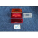 131   LENSES (4 PIECES) FOR REAR LEFT TAIL LIGHT   ALTISSIMO
