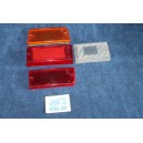131   LENSES (4 PIECES) FOR REAR LEFT TAIL LIGHT   SIEM