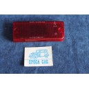 131   RED LENS FOR REAR LEFT TAIL LIGHT   STARS