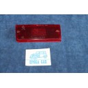 131   RED LENS FOR REAR RIGHT TAIL LIGHT   SIEM