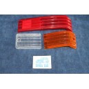 127 DIESEL   LENSES (3 PIECES) FORREAR RIGHT TAIL LIGHT    SIMPLER