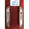 FANALINI TARGA COPPIA IN OTTONE FERRARI +  AURELIA B20 + VARIE BARCHETTE ANNI '50