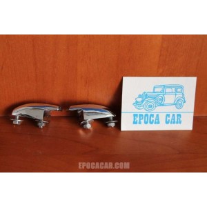 FERMI CAPOTE OTTONE CROMATO ALFA ROMEO GIULIETTA SPIDER 1°-2°serie IN OTTONE !