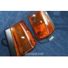 127 3° SERIE  PAIR FRONT LIGHTS (BLACK BODY)   VERALUX