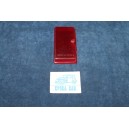 127 L-C-CL  PLASTICA ROSSA PER FANALINO POST. SX   ARIC