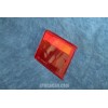 127 L-C-CL  PLASTICA ROSSA CON CATARIFRANGENTE PER FANALINO POST. DX   ARIC