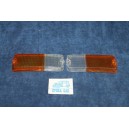 127-127 SPECIAL  PAIR BICOLORED LENS FOR FRONT LIGHT   LEART