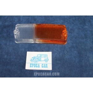 127-127 SPECIAL  BICOLORED LENS FOR FRONT LEFT LIGHT   GIUNTINI