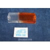 127-127 SPECIAL  BICOLORED LENS FOR FRONT LEFT LIGHT   GIUNTINI