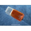 127-127 SPECIAL  BICOLORED LENS FOR FRONT LEFT LIGHT   GIUNTINI