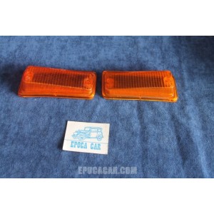 126  PAIR ORANGE LENSES FOR FRONT LIGHTS   LEART
