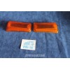 126  PAIR ORANGE LENSES FOR FRONT LIGHTS   LEART
