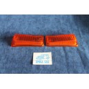 126  PAIR ORANGE LENSES FOR FRONT LIGHTS   VERALUX