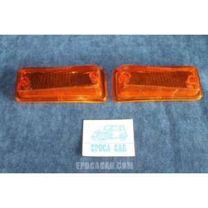 126  PAIR ORANGE LENSES FOR FRONT LIGHTS   AU.CO