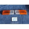 X 19 1°SERIE  COPPIA PLASTICHE PER FANALINO ANT. CARELLO