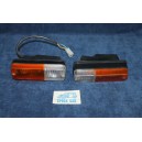 128 COUPE'   PAIR FRONT LIGHTS WHIT CAP   ALTISSIMO